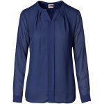 NAVY Ladies Long Sleeve Zenobia Blouse