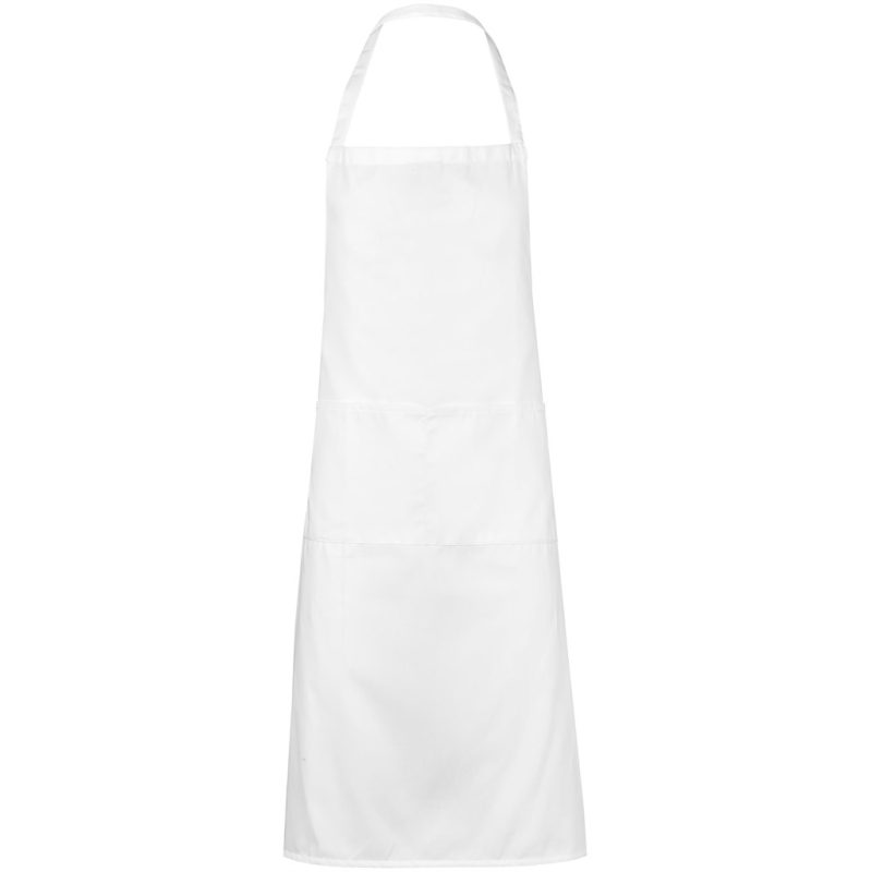 SOLID WHITE Unisex  Slater Apron