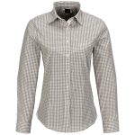 KHAKI Ladies Long Sleeve Kenton Shirt - Khaki