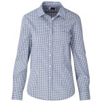 LIGHT BLUE Ladies Long Sleeve Kenton Shirt - Light Blue