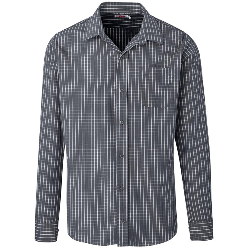 GREY Men Long Sleeve Aston Shirt