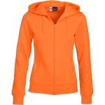 ORANGE Ladies Bravo Hooded Sweater - Orange