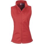 RED Ladies Cromwell Softshell Bodywarmer - Red