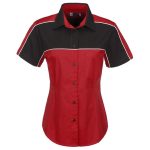 BAS-5161-R_1024X1024 RED Ladies Daytona Pitt Shirt - Red