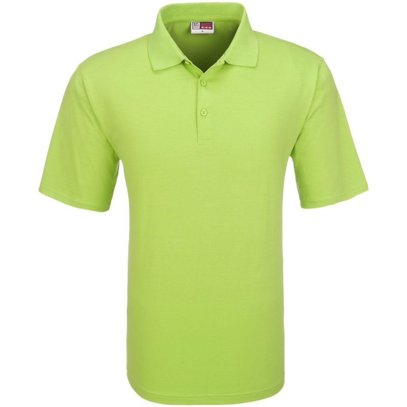 LIME Mens Cardinal Golf Shirt - Lime