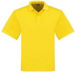 YELLOW Mens Elemental Golf Shirt - Yellow