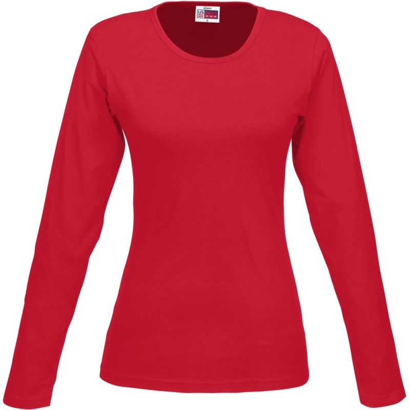 RED Ladies Long Sleeve Portland T-Shirt
