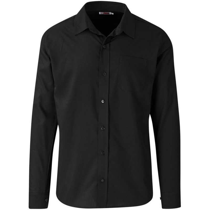 BLACK Mens Long Sleeve Kensington Shirt
