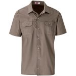 KHAKI Mens Short Sleeve Wildstone Shirt