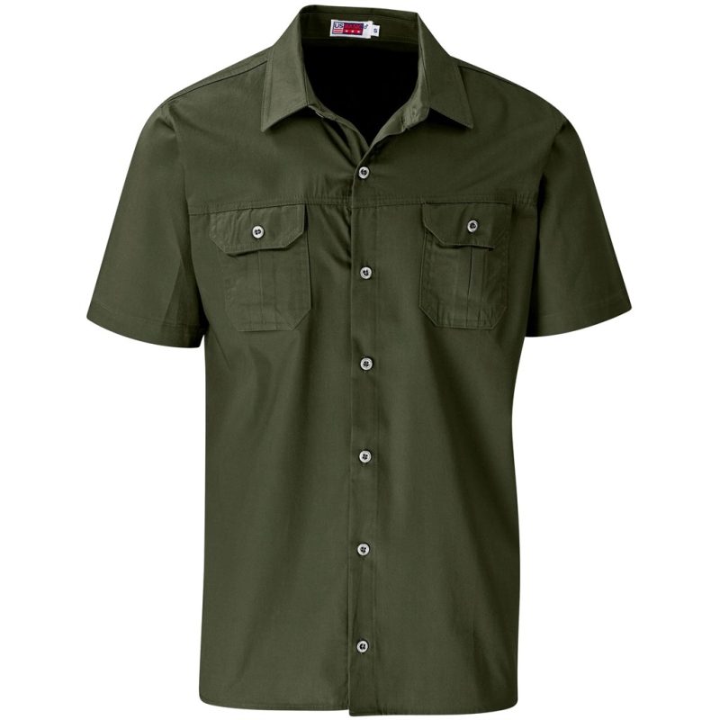 MILITARY GREEN Ladies Long Sleeve Wildstone Shirt