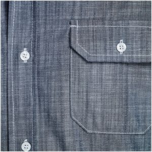 Mens Long Sleeve Windsor Shirt - Navy