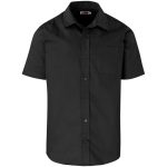 BLACK Mens Short Sleeve Milano Shirt
