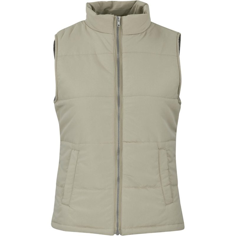KHAKI Ladies Rego Bodywarmer - Khaki