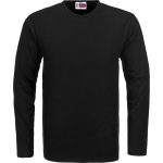 BLACK Mens Long Sleeve Portland T-Shirt