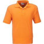 ORANGE Mens Boston Golf Shirt - Orange