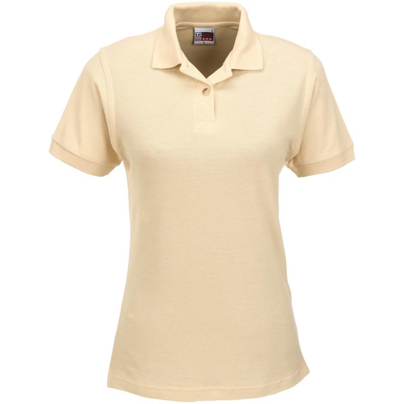 BAS-804-KH_1024X1024 KHAKI Ladies Boston Golf Shirt - Khaki