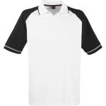 BLACK Mens Sydney Golf Shirt - Black