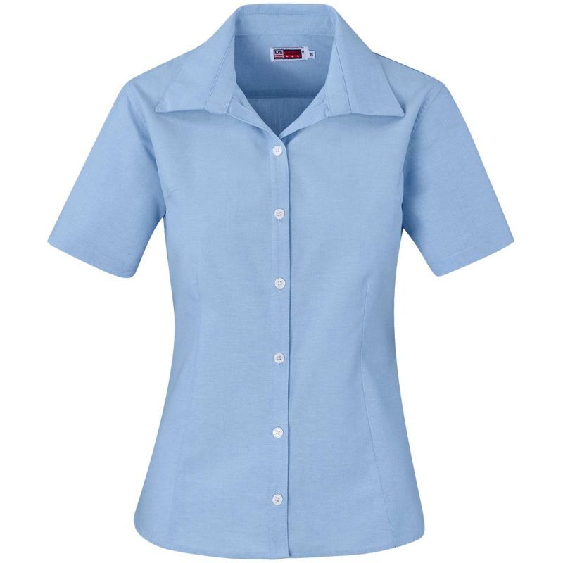BLUE Ladies Short Sleeve Aspen Shirt