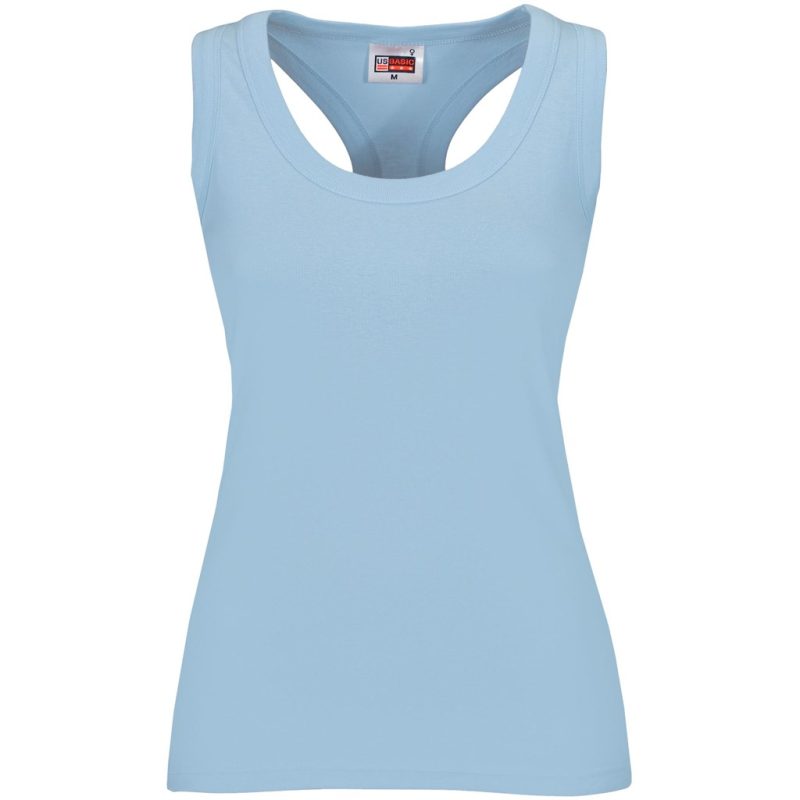 BAS-900-BU_1024X1024 BLUE Ladies Maui Racerback Top - Blue
