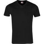 BLACK Mens Super Club 165 V-Neck T-Shirt