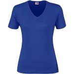 ROYAL BLUE Ladies Super Club 165 V-Neck T-Shirt