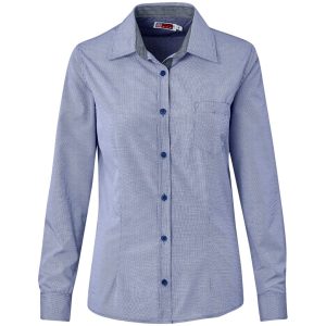 ROYAL BLUE Ladies Long Sleeve Coventry Shirt - Royal Blue