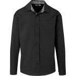 BLACK Mens Long Sleeve Warrington Shirt - Black