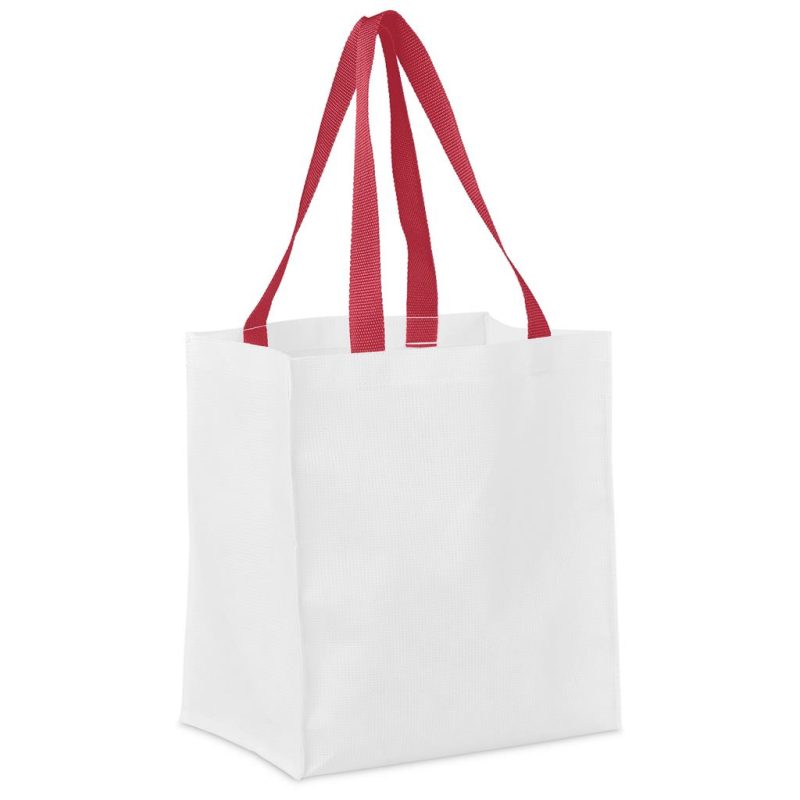 RED Hoppla Gateway Recycled PET Stitch-Bond Shopper