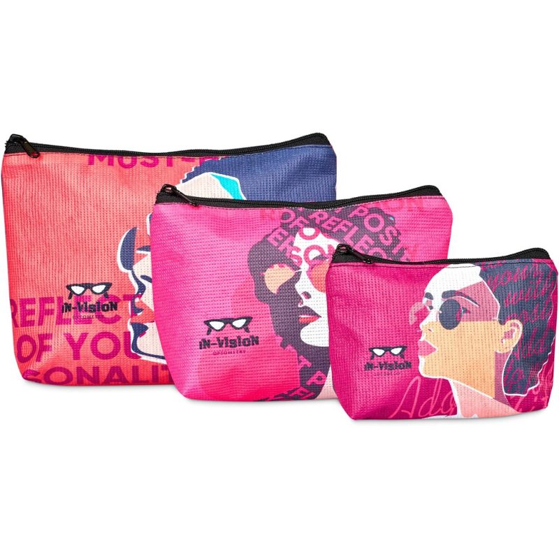 Hoppla Leanne Recycled PET Stitch-Bond Mini Toiletry Bag