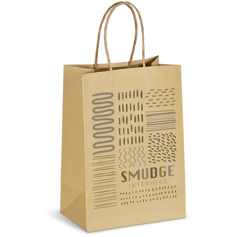 Altitude Ecological Digital Print Mini Paper Gift Bag 150gsm