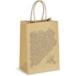 Altitude Ecological Digital Print Mini Paper Gift Bag 150gsm