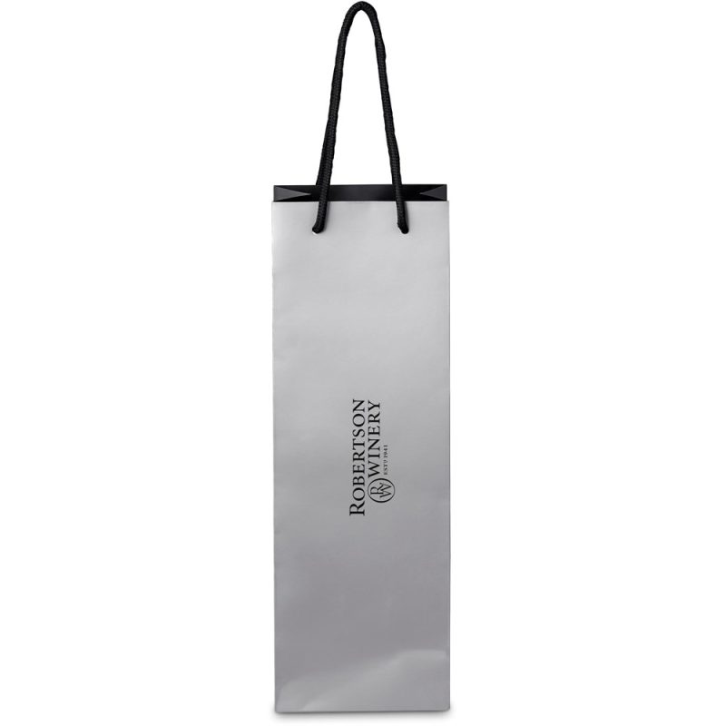 SILVER Altitude Majesty Wine Paper Gift Bag