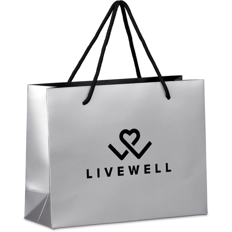 SILVER Altitude Majesty Mini Paper Gift Bag