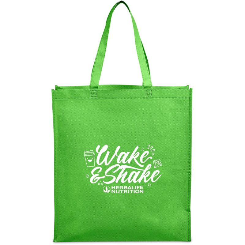 LIME Wellington Non-Woven Shopper