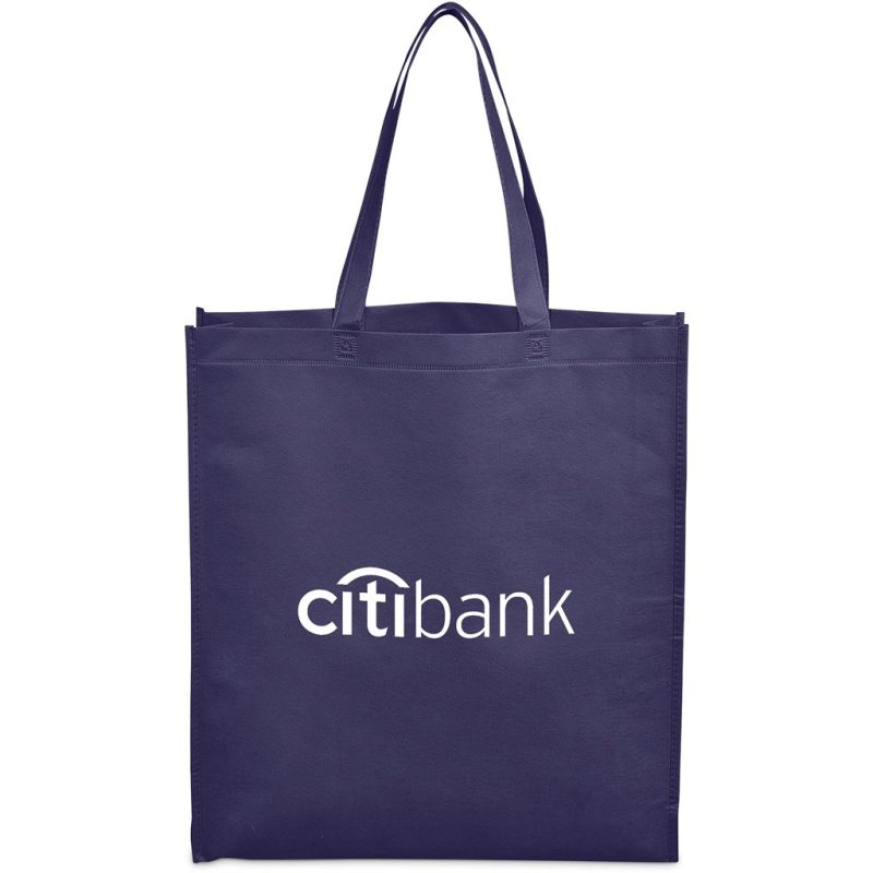 NAVY Wellington Non-Woven Shopper