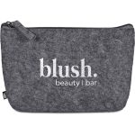Okiyo Kesho Recycled PET Felt Mini Cosmetic Bag