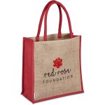 RED Okiyo Okinawa Jute Tote