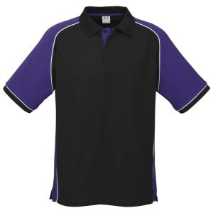 PURPLE Mens Nitro Golf Shirt - Purple