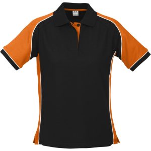 ORANGE Ladies Nitro Golf Shirt - Orange