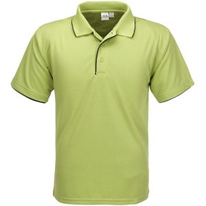 LIME Mens Elite Golf Shirt - Lime