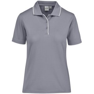 GREY Ladies Elite Golf Shirt - Grey