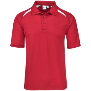RED Kids Splice Golf Shirt - Red