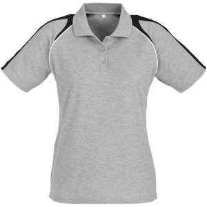 GREY Ladies Triton Golf Shirt - Grey