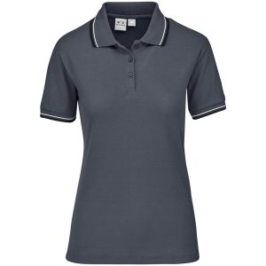 GREY Ladies Cambridge Golf Shirt - Grey