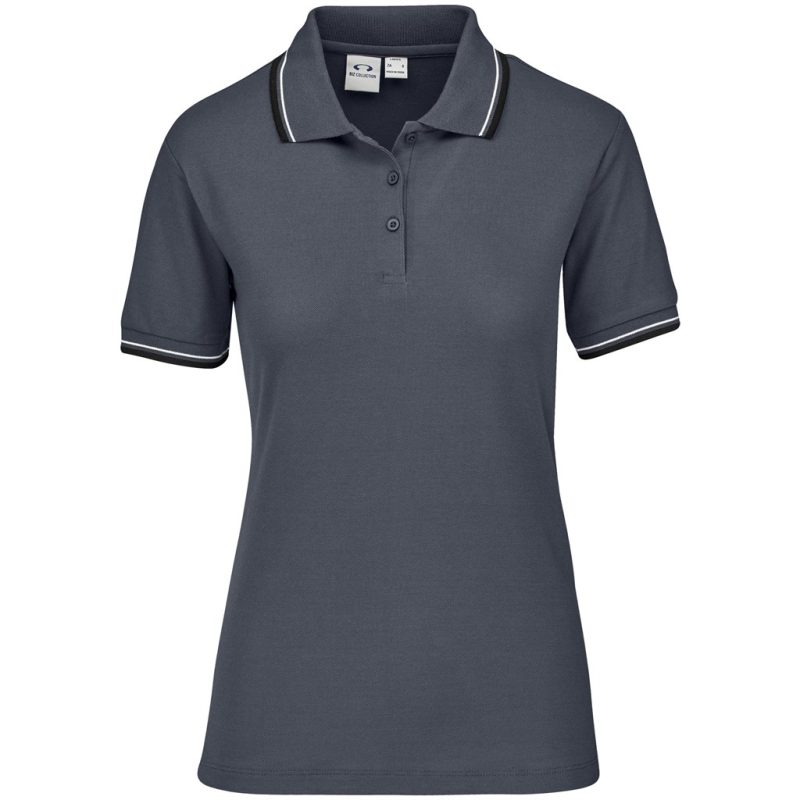GREY Ladies Cambridge Golf Shirt - Grey
