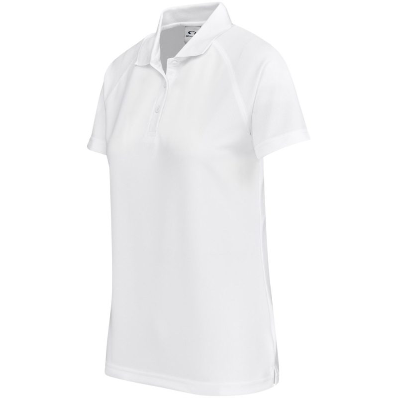 Ladies Sprint Golf Shirt - White