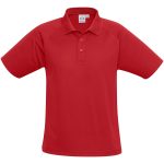 BIZ-7105-R_1024X1024 RED Kids Sprint Golf Shirt - Red