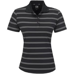 BLACK Ladies Hawthorne Golf Shirt - Black