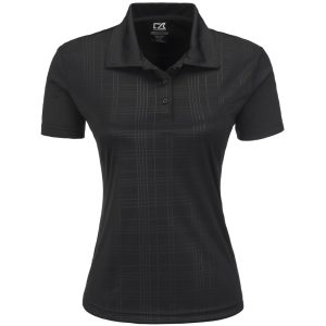 BLACK Ladies Sullivan Golf Shirt - Black