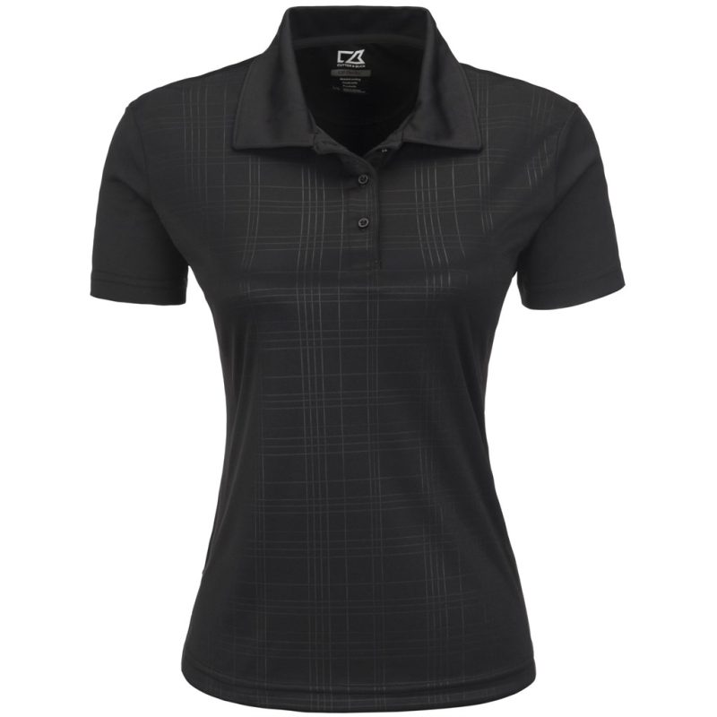 BLACK Ladies Sullivan Golf Shirt - Black